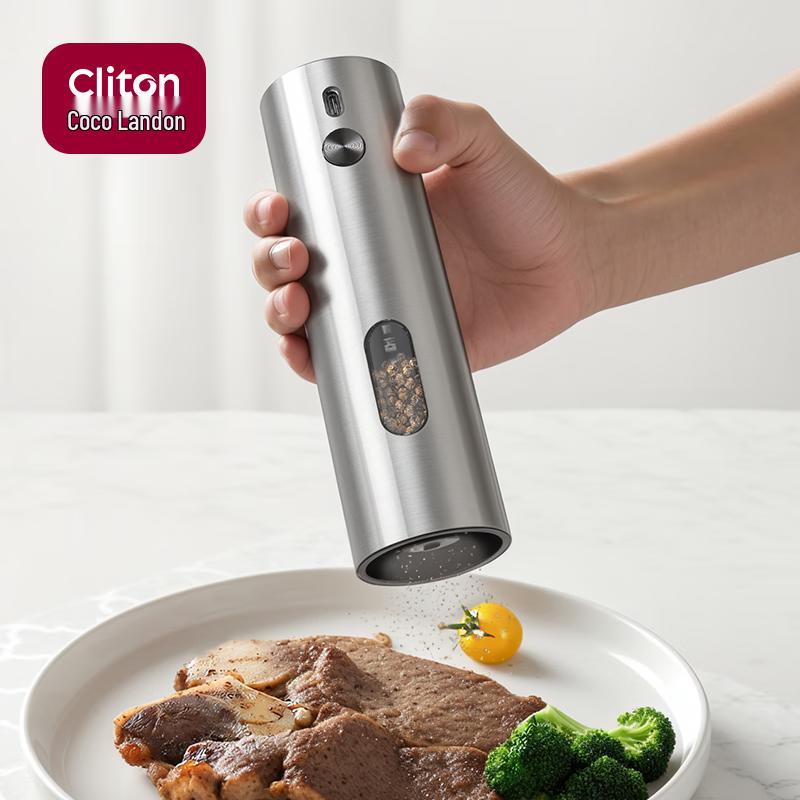 CLITON Электрическая мельница для перца и специй
CLITON Электрическая мельница для перца и специй