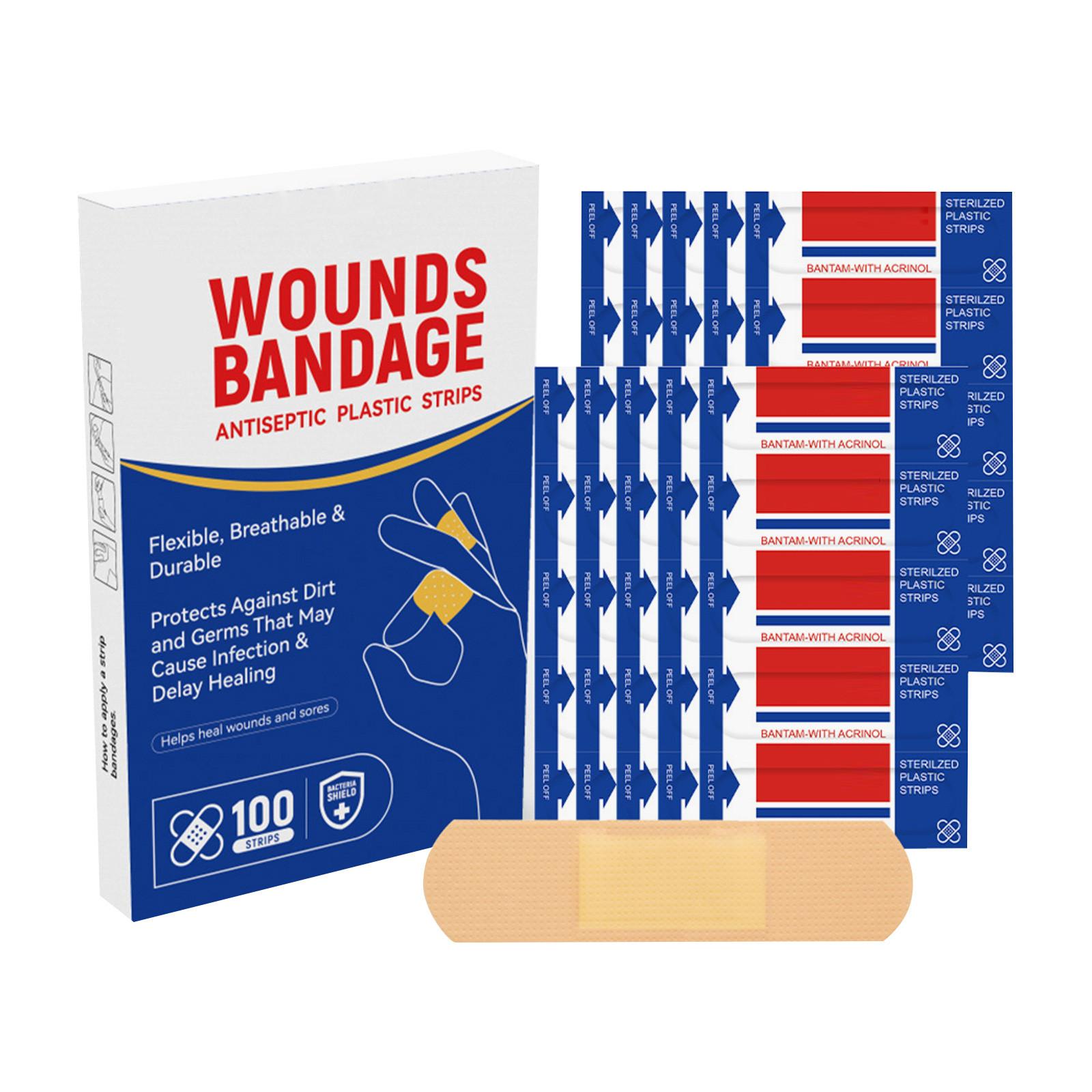 Лента для перевязки ран 100 пластырей коробка гибкие полоски пластырь пластырь для небольших порезов и ожогов клейкие подушечки принадлежности для ухода One Size
Лента для перевязки ран 100 пластырей коробка гибкие полоски пластырь пластырь для небольших порезов и ожогов клейкие подушечки принадлежности для ухода One Size