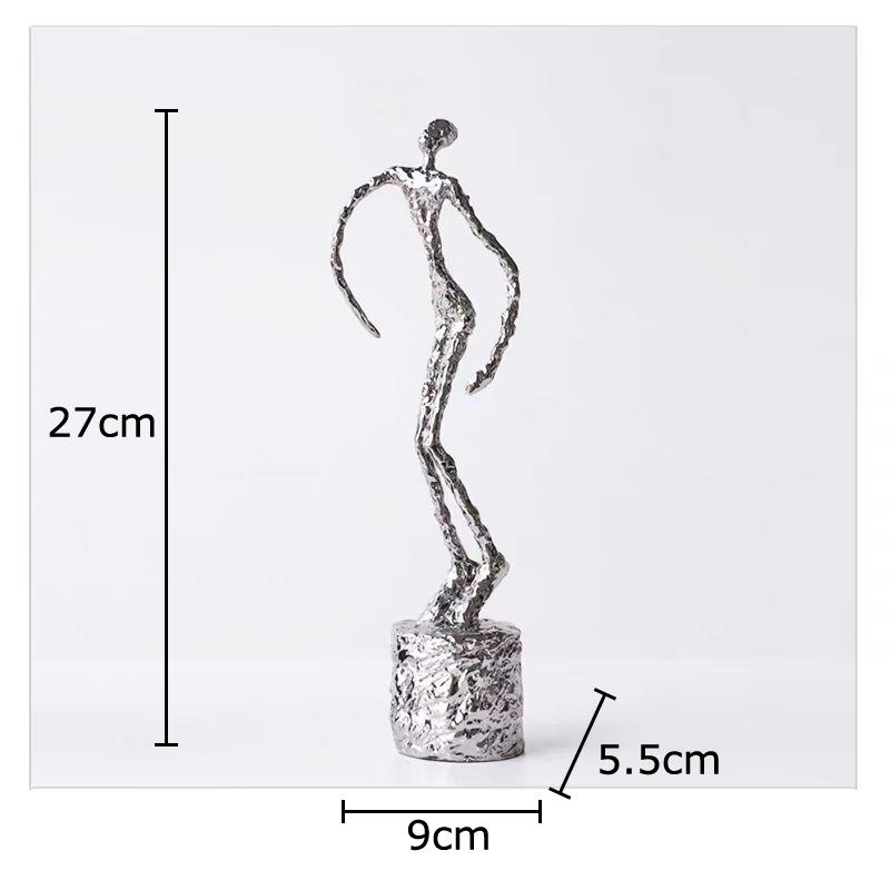 Twisted Dancer Figures Statue Artwork Ornaments Desk Decoration Creative Abstract Characters Sculpture Room Aesthetic Decor серебряный
Twisted Dancer Figures Statue Artwork Ornaments Desk Decoration Creative Abstract Characters Sculpture Room Aesthetic Decor серебряный
