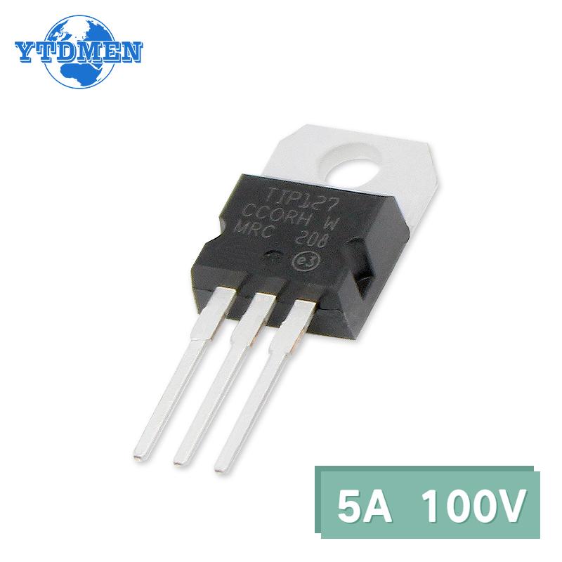 5 ШТ. Транзистор TIP127 TO-220 Набір кремнієвих PNP-транзисторів 5A 100V Електронний компонент чорний
5 ШТ. Транзистор TIP127 TO-220 Набір кремнієвих PNP-транзисторів 5A 100V Електронний компонент чорний