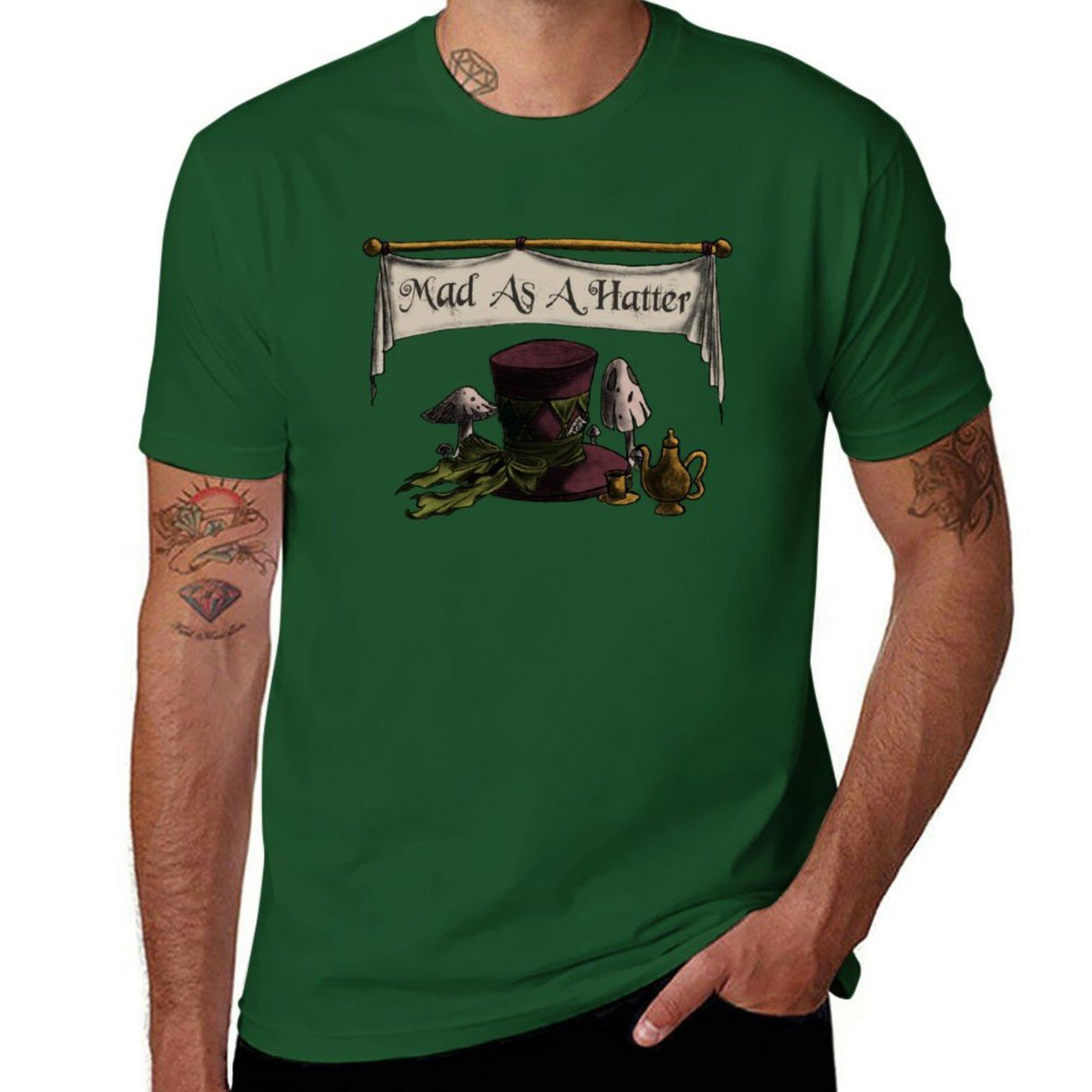 Mad As A Hatter TShirt quick drying plain shirts graphic tees clothes for men 4XL
Mad As A Hatter TShirt quick drying plain shirts graphic tees clothes for men 4XL
