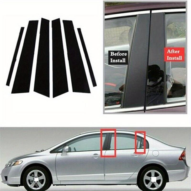 6 шт. глянцевые черные столбики для Honda Civic Sedan 2006 2007 2008 2009 2010 2011 декоративная накладка на окно боковая отделка двери наклейка чёрный
6 шт. глянцевые черные столбики для Honda Civic Sedan 2006 2007 2008 2009 2010 2011 декоративная накладка на окно боковая отделка двери наклейка чёрный