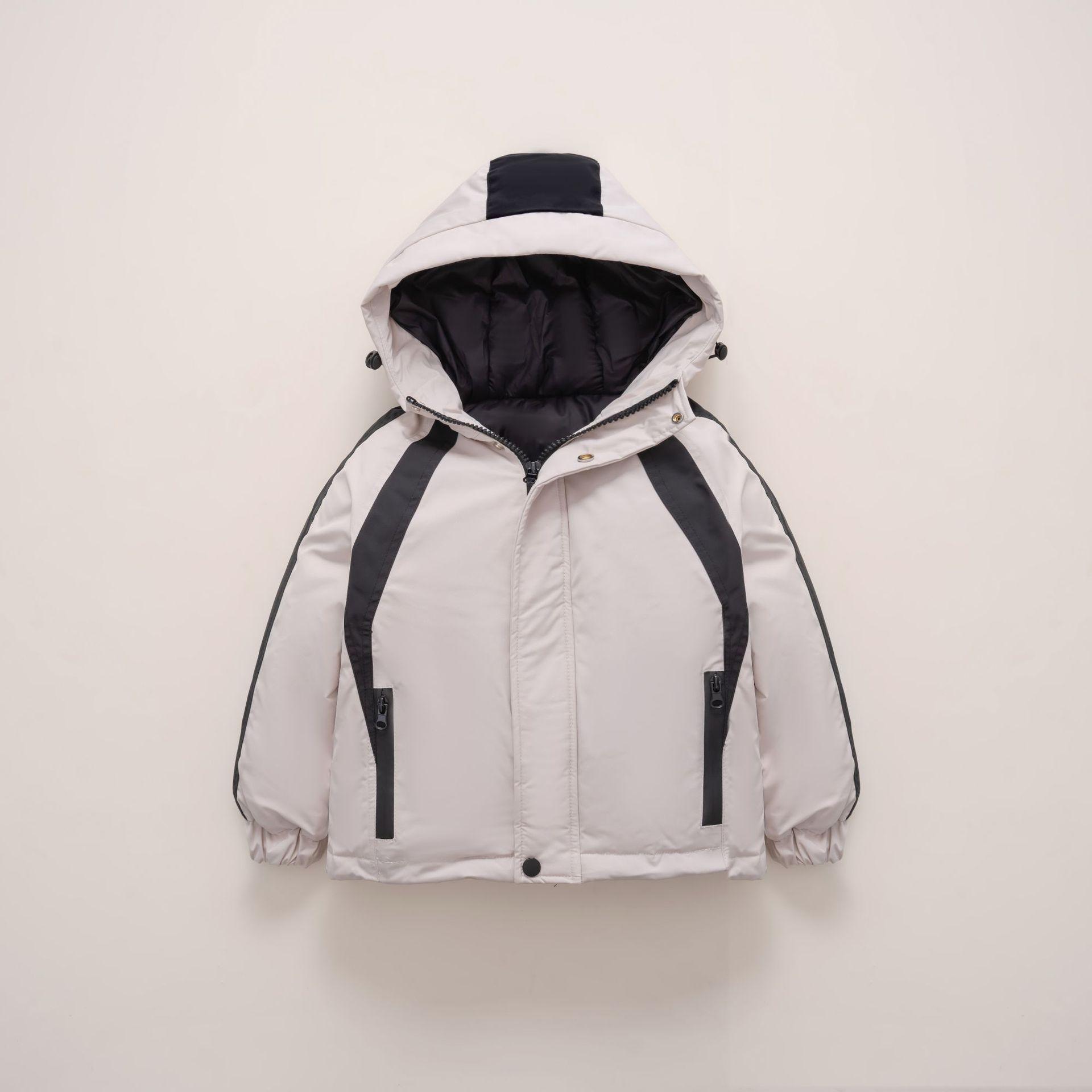 Hooded children s tooling jacket thickened down jacket medium and older children s thickened jacket trendy men s and women s children s clothing 160cm білий
Hooded children s tooling jacket thickened down jacket medium and older children s thickened jacket trendy men s and women s children s clothing 160cm білий