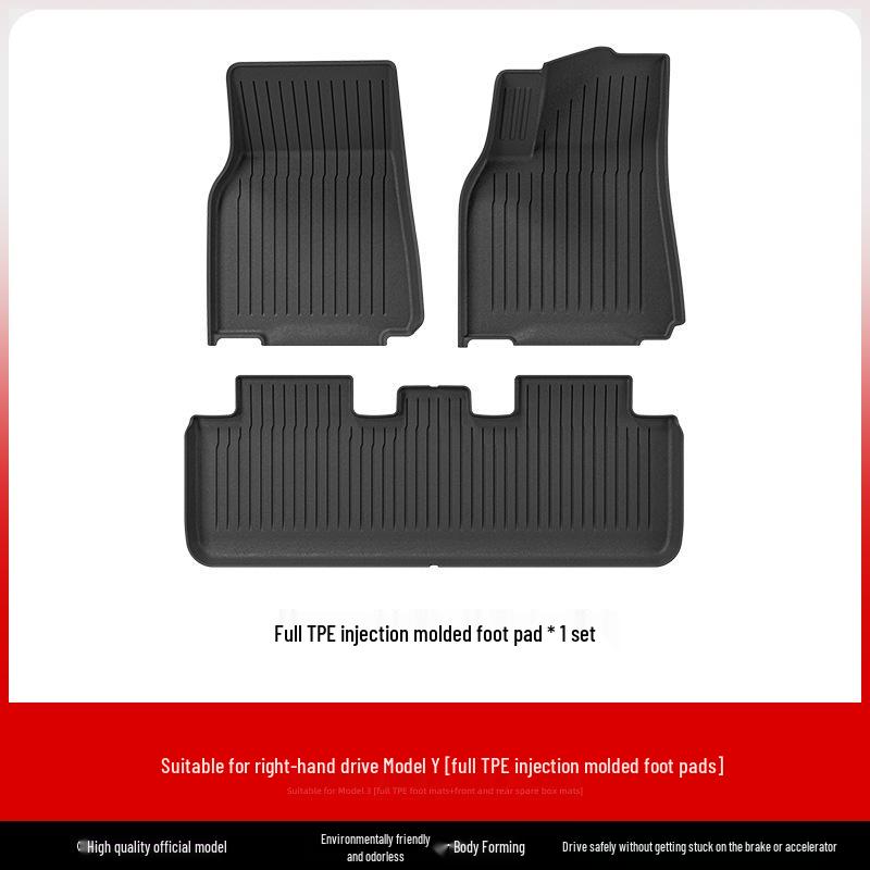 Коврики для пола Tesla Model 3 с правым рулем, двухслойные, из ТПЭ: Водонепроницаемый, износостойкий, без запаха ковер
Коврики для пола Tesla Model 3 с правым рулем, двухслойные, из ТПЭ: Водонепроницаемый, износостойкий, без запаха ковер