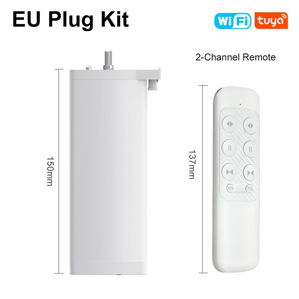 Tuya 155MM 4rd Smart Zigbee/WiFi Electric Shutter Curtain Motor Silent Motor with Remote APPVoice Control With Alexa Google Home Motor
Tuya 155MM 4rd Smart Zigbee/WiFi Electric Shutter Curtain Motor Silent Motor with Remote APPVoice Control With Alexa Google Home Motor
