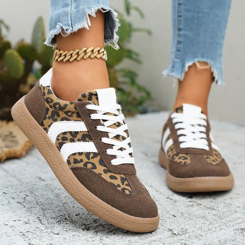 Women s Shoes Fashion Leopard Print Design Women Casual Shoes Retro Lace Up Vulcanized Shoes Women s Sneakers Zapatos De Mujer 36 коричневий
Women s Shoes Fashion Leopard Print Design Women Casual Shoes Retro Lace Up Vulcanized Shoes Women s Sneakers Zapatos De Mujer 36 коричневий