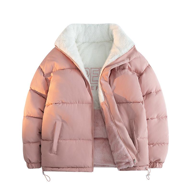 Мужские новые зимние модели с хлопковым наполнителем, плюс утолщенный воротник-стойка из овечьей шерсти, повседневная модная хлопковая одежда и одежда с хлопковым наполнителем XXXL розовый
Мужские новые зимние модели с хлопковым наполнителем, плюс утолщенный воротник-стойка из овечьей шерсти, повседневная модная хлопковая одежда и одежда с хлопковым наполнителем XXXL розовый