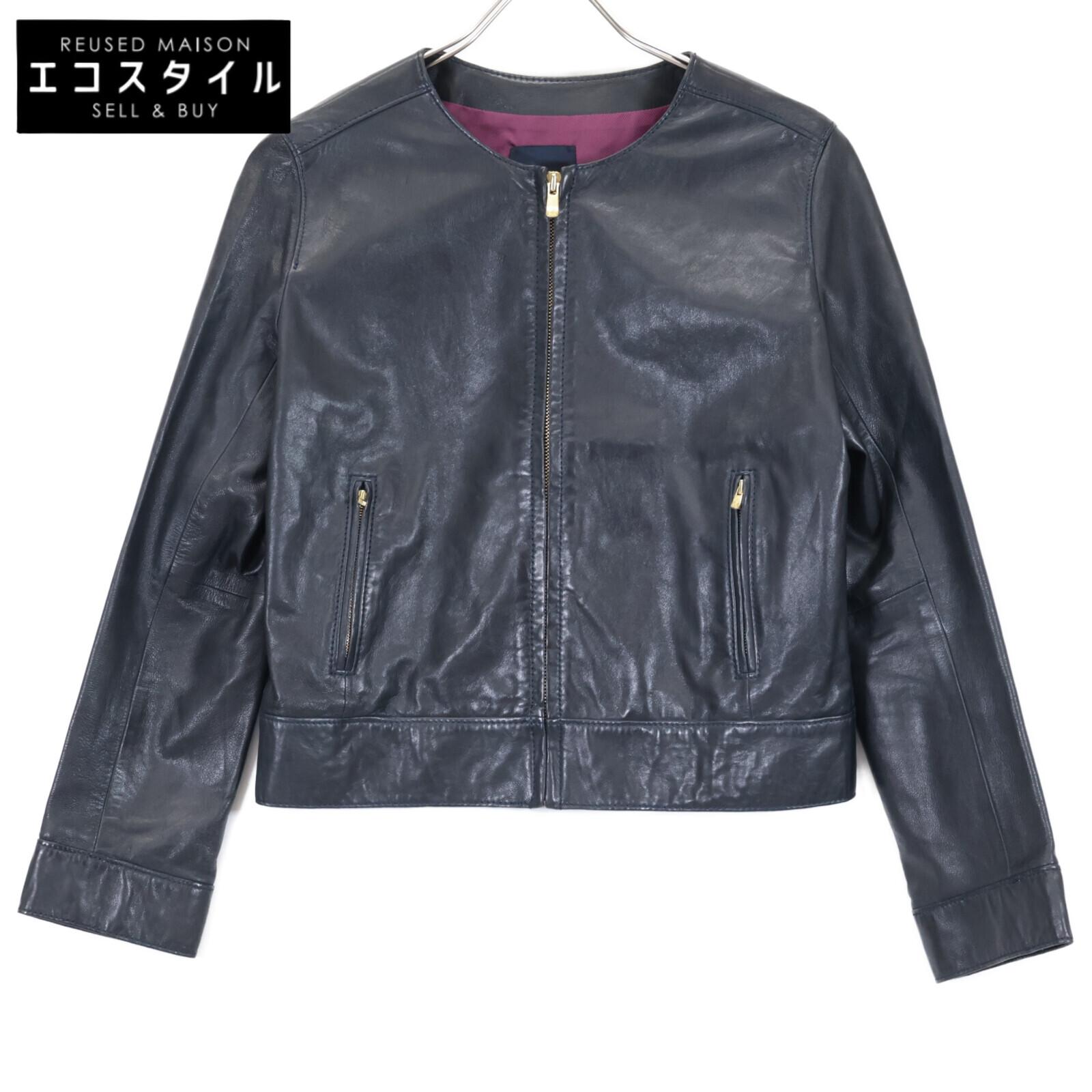 TOMORROWLAND Navy Lambskin Collarless Single Rider s Jacket Jacket 36 NavyUsed
TOMORROWLAND Navy Lambskin Collarless Single Rider s Jacket Jacket 36 NavyUsed