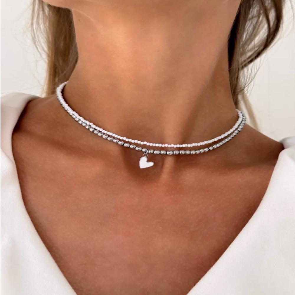 Y2k Necklace Adjustable Heart Pendant Necklace Collarbone Chain Fashionable Light Luxury Jewelry For Daily Wear Evening Events
Y2k Necklace Adjustable Heart Pendant Necklace Collarbone Chain Fashionable Light Luxury Jewelry For Daily Wear Evening Events