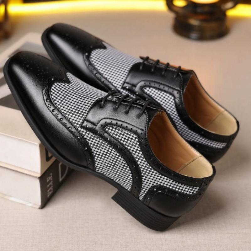Модная мужская обувь, дизайн сращивания, универсальные деловые кожаные туфли, повседневные дышащие свадебные туфли, тренд Zapatos Hombre 48 чёрный
Модная мужская обувь, дизайн сращивания, универсальные деловые кожаные туфли, повседневные дышащие свадебные туфли, тренд Zapatos Hombre 48 чёрный