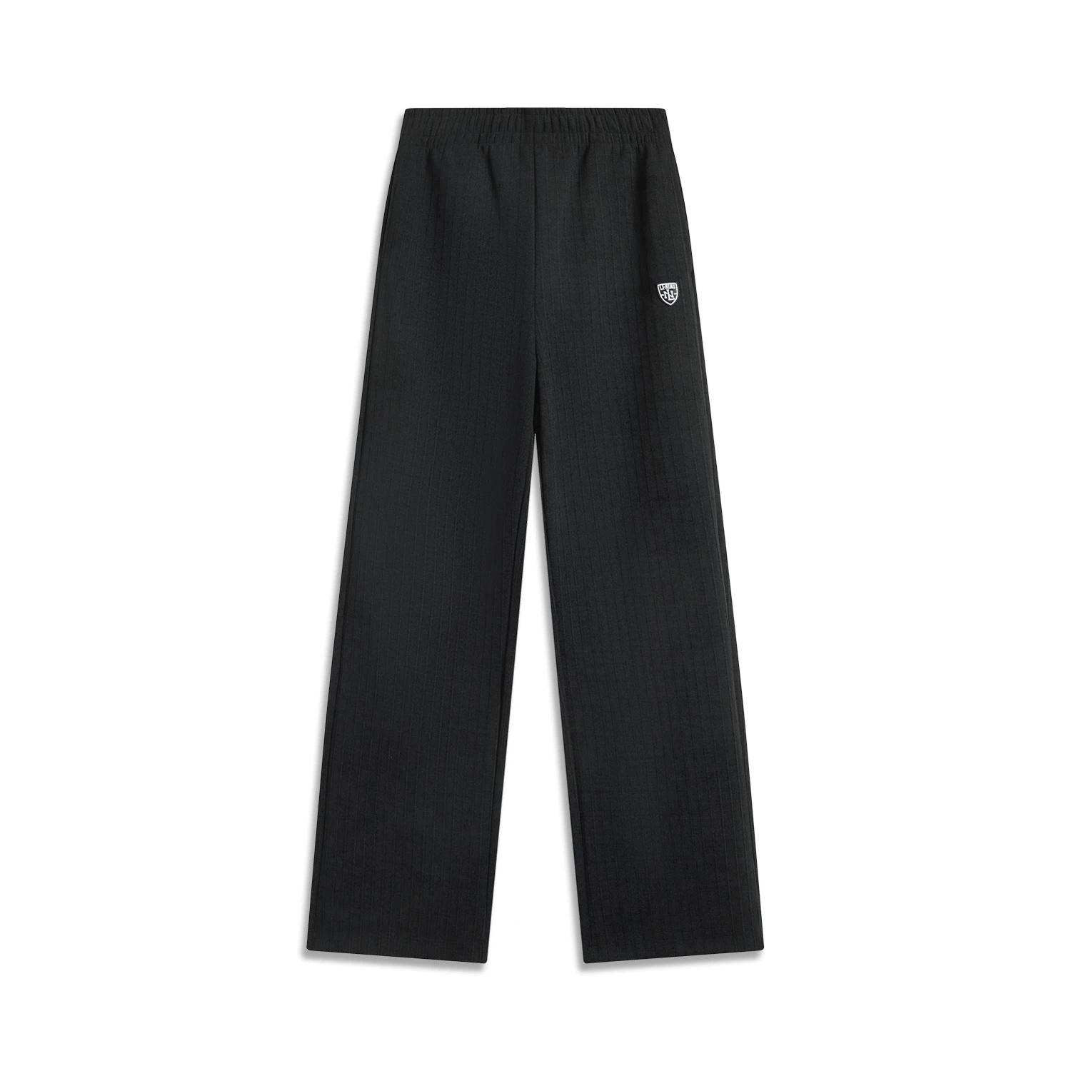 Li Ning Sports Trend Series Однотонные Свободные Дышащие Универсальные Спортивные Брюки Прямого Покроя Женские брюки Черный AKLV064-2 S
Li Ning Sports Trend Series Однотонные Свободные Дышащие Универсальные Спортивные Брюки Прямого Покроя Женские брюки Черный AKLV064-2 S
