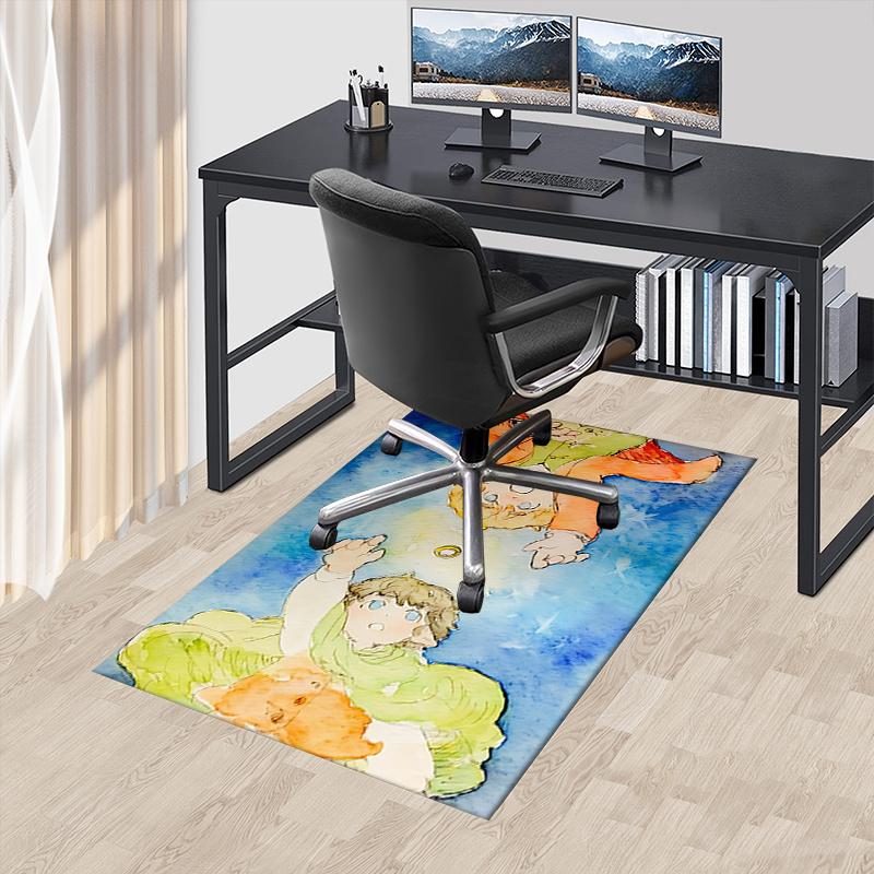 Lord of the Rings Polyester Office Carpet Chair Mats, Home Decor Dormitory Floor Protector with Anti-Skid Backing, Large Area Coverage,Chris 60cm by 90cm
Lord of the Rings Polyester Office Carpet Chair Mats, Home Decor Dormitory Floor Protector with Anti-Skid Backing, Large Area Coverage,Chris 60cm by 90cm