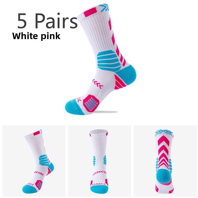 5 пар мужских спортивных носков для активного отдыха с винтажной вышивкой из хлопка контрастного цвета 5 Pairs белый/розовый
5 пар мужских спортивных носков для активного отдыха с винтажной вышивкой из хлопка контрастного цвета 5 Pairs белый/розовый