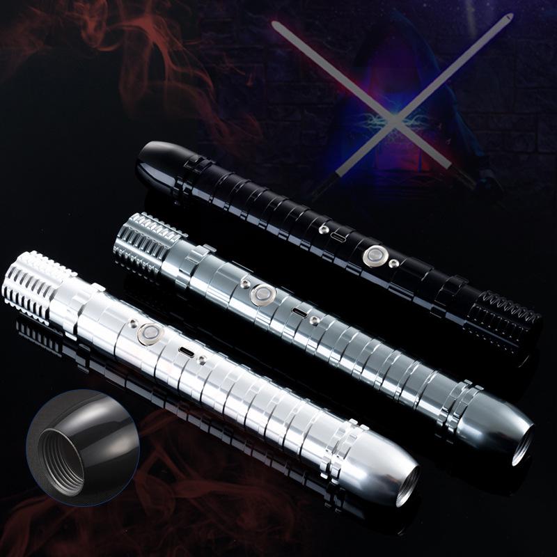 New Men s and Boys Metal Lightsaber - All-in-One Children s Glowing Toy Gift 3-axis RGB with 6 sounds, 15 colors сірий колір
New Men s and Boys Metal Lightsaber - All-in-One Children s Glowing Toy Gift 3-axis RGB with 6 sounds, 15 colors сірий колір