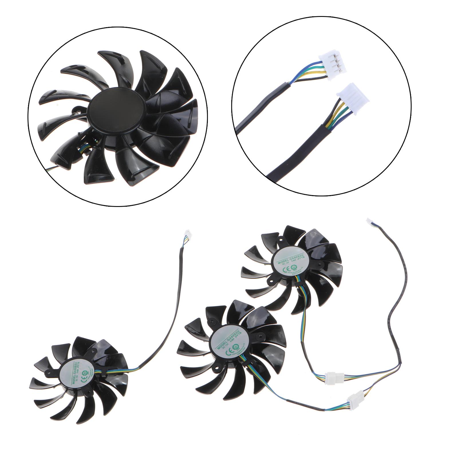 87mm 4Pin Cooling Fan GA92S2U 0.46A 12V GPU Fan For ZOTAC RTX3090 3080 3070 3060ti X-GAMING OC Graphics Fan Replacement
87mm 4Pin Cooling Fan GA92S2U 0.46A 12V GPU Fan For ZOTAC RTX3090 3080 3070 3060ti X-GAMING OC Graphics Fan Replacement