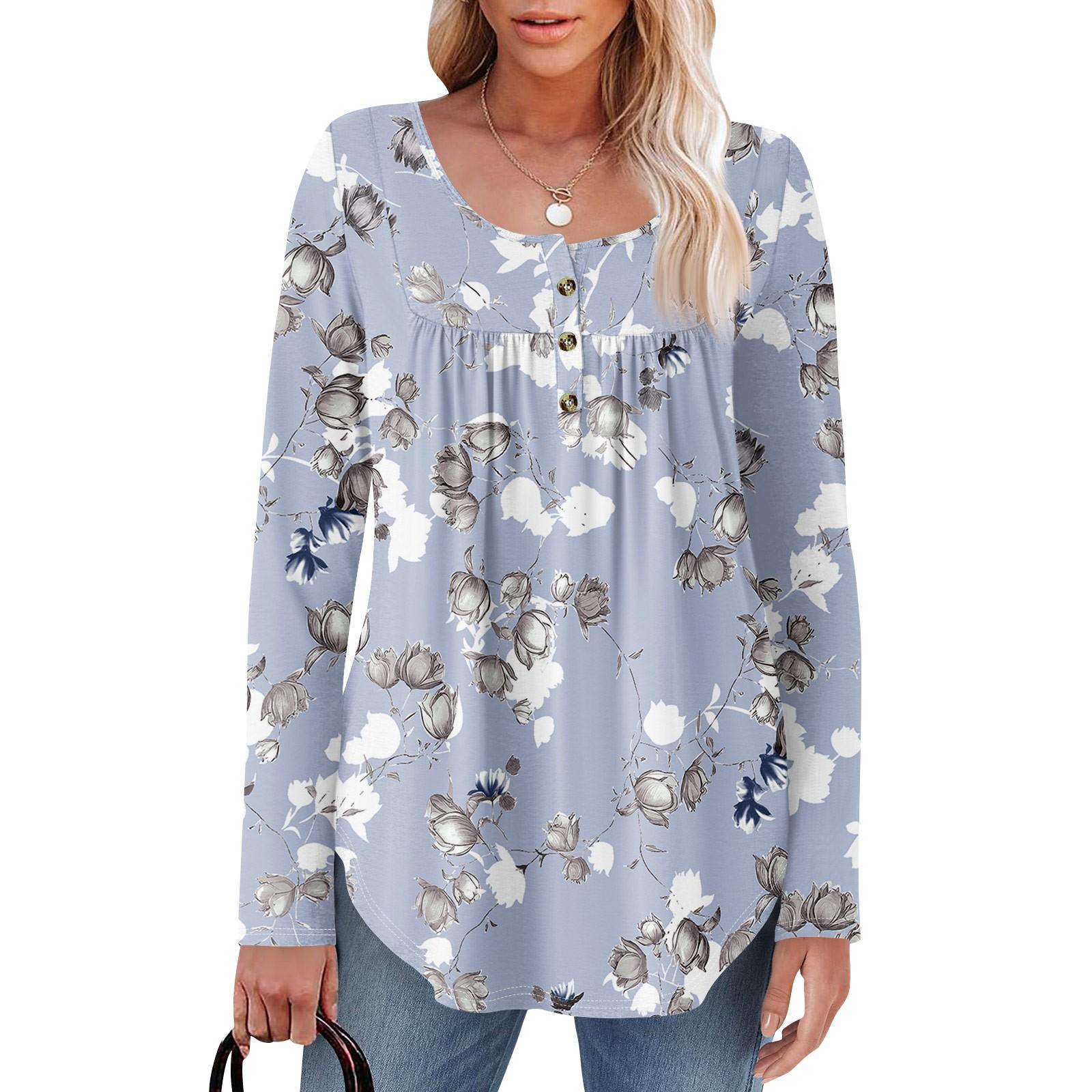 Жіноча туніка з довгим рукавом, вільні топи, повсякденні оверсайз топи, плісирована туніка, сорочка на ґудзиках, повсякденні жіночі топи з принтом M
Жіноча туніка з довгим рукавом, вільні топи, повсякденні оверсайз топи, плісирована туніка, сорочка на ґудзиках, повсякденні жіночі топи з принтом M