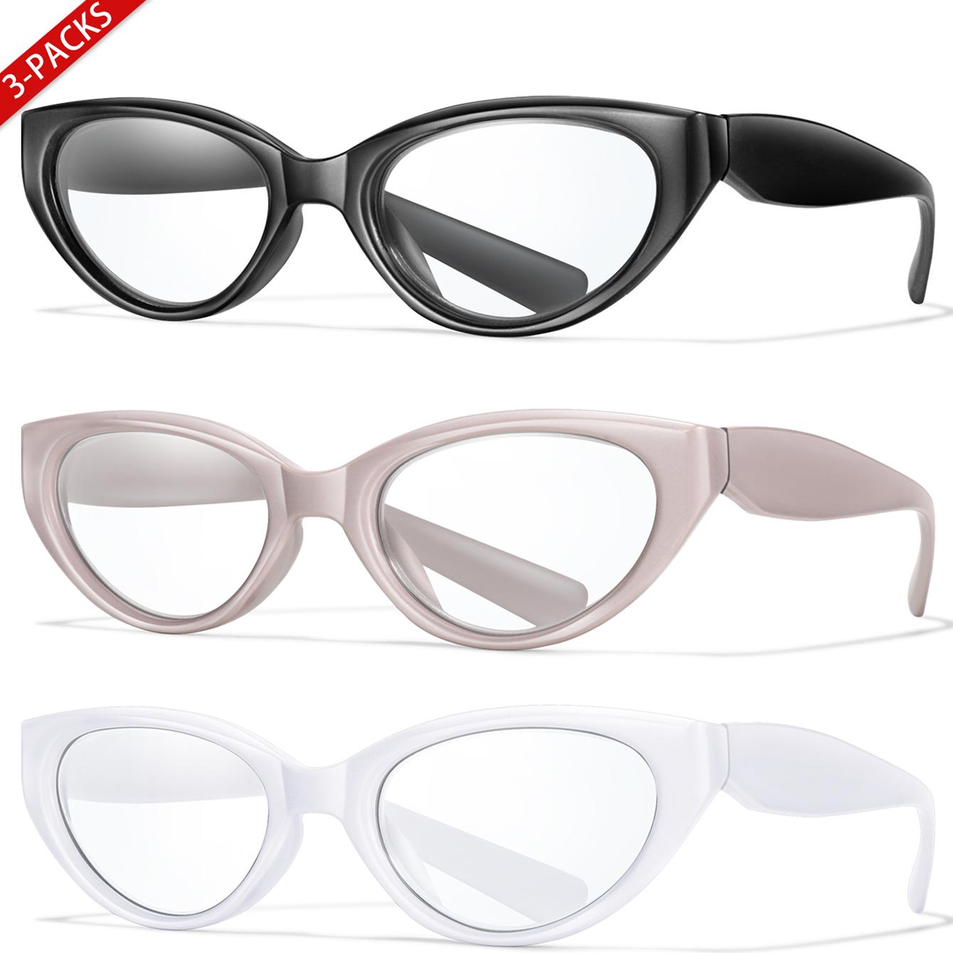 1/3-Pairs Cateye Reading Glasses for Men Women with UV Protection Presbyopic Glasses for Grandparents Surf Internet Eyewear 0
1/3-Pairs Cateye Reading Glasses for Men Women with UV Protection Presbyopic Glasses for Grandparents Surf Internet Eyewear 0