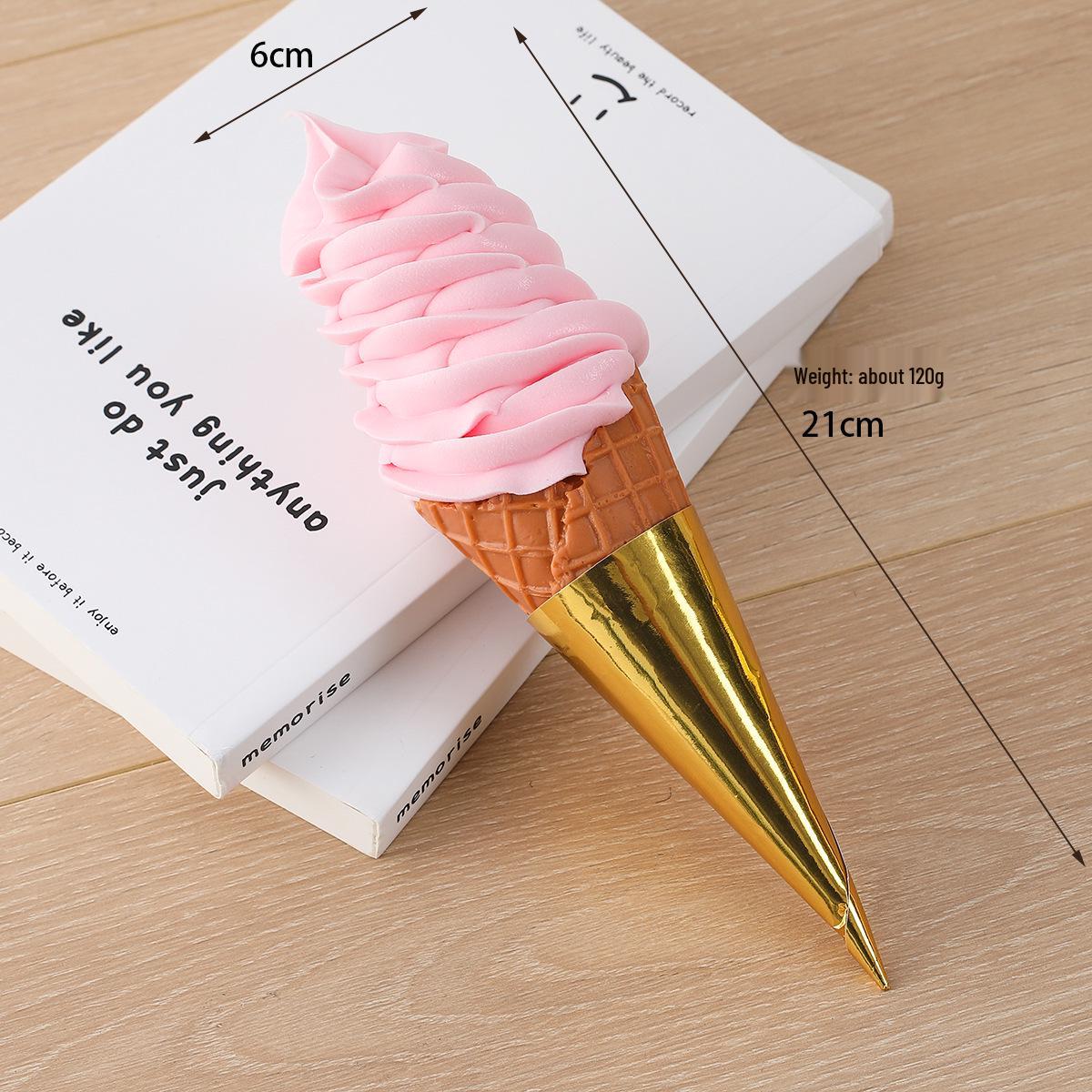 Simulation Ice Cream Mold: Chocolate, Cone, Sundae Display Prop Toy As shown
Simulation Ice Cream Mold: Chocolate, Cone, Sundae Display Prop Toy As shown