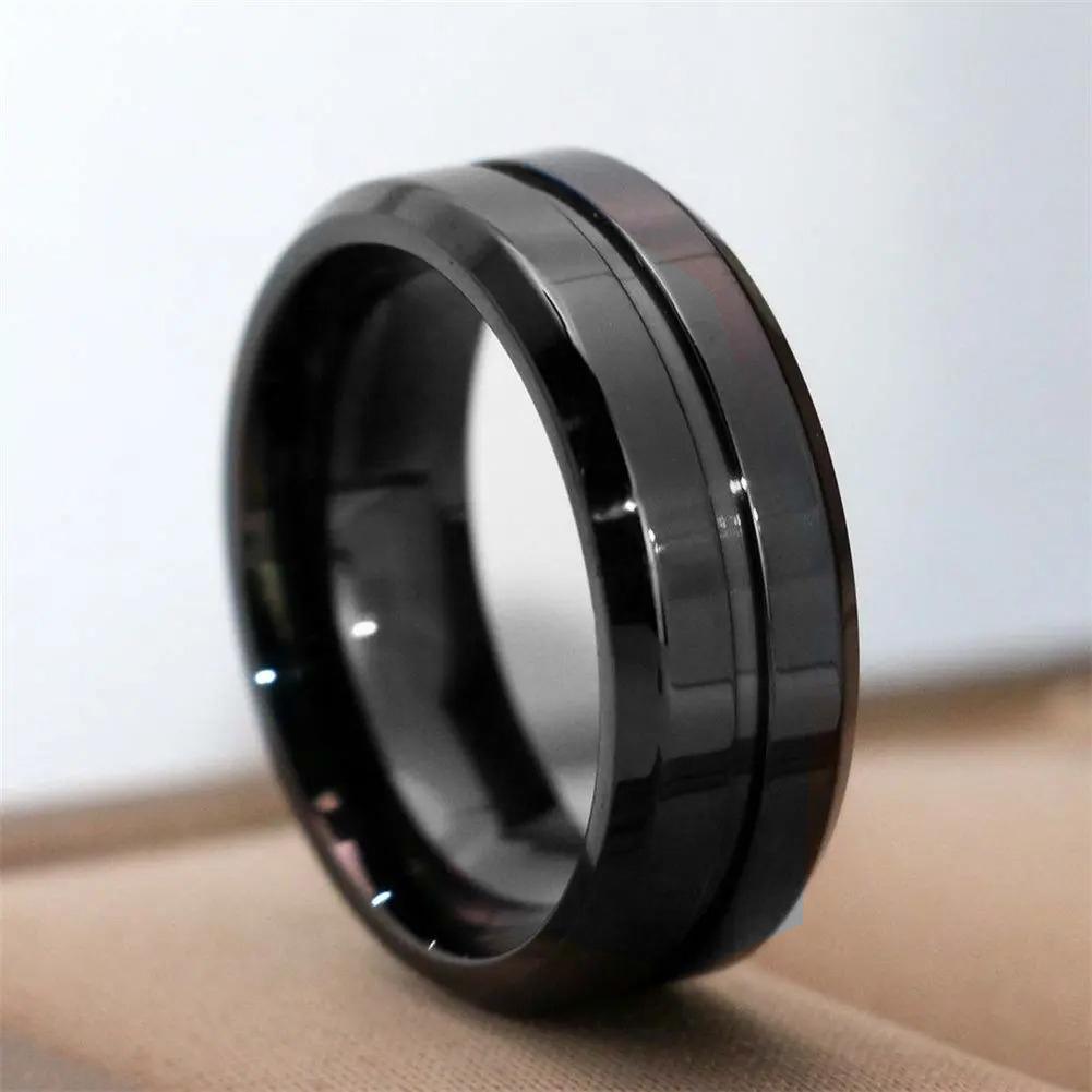 Fashion Couple Rings Romantic Women Black Rhinestones CZ Rings Set Trendy Men Stainless Steel Ring Wedding Band Zircon Gifts 9
Fashion Couple Rings Romantic Women Black Rhinestones CZ Rings Set Trendy Men Stainless Steel Ring Wedding Band Zircon Gifts 9