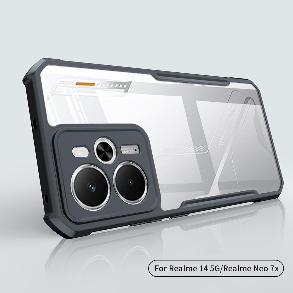 XUNDD For Realme 14 5G/Neo7x 5G Case Dropproof TPU+Acrylic Clear Back Phone Cover As Shown A
XUNDD For Realme 14 5G/Neo7x 5G Case Dropproof TPU+Acrylic Clear Back Phone Cover As Shown A