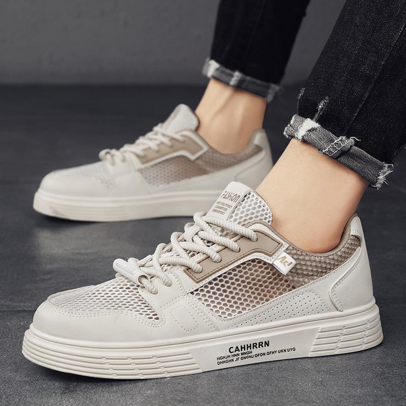 Men S Shoes Breathable Large Hole Mesh Hollow Thin Board Shoes Men S Sports And Leisure Mesh Trendy Shoes 39
Men S Shoes Breathable Large Hole Mesh Hollow Thin Board Shoes Men S Sports And Leisure Mesh Trendy Shoes 39