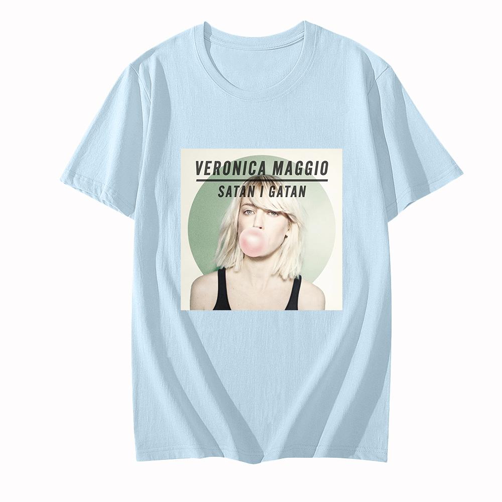 Veronica Maggio T-Shirt Women/men Short Sleeve Summer T-shirts High Quality 100%Cotton Anime T-shirt Camisetas Comfortable O-neck Clothing summer Tops XS світло-синій колір
Veronica Maggio T-Shirt Women/men Short Sleeve Summer T-shirts High Quality 100%Cotton Anime T-shirt Camisetas Comfortable O-neck Clothing summer Tops XS світло-синій колір