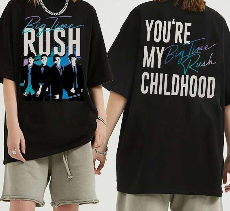 2 сторони Big Time Rush Ти&039;Про мою дитячу футболку Чорна Унісекс S-5XL ND1406 Унісекс Футболка XXXL
2 сторони Big Time Rush Ти&039;Про мою дитячу футболку Чорна Унісекс S-5XL ND1406 Унісекс Футболка XXXL