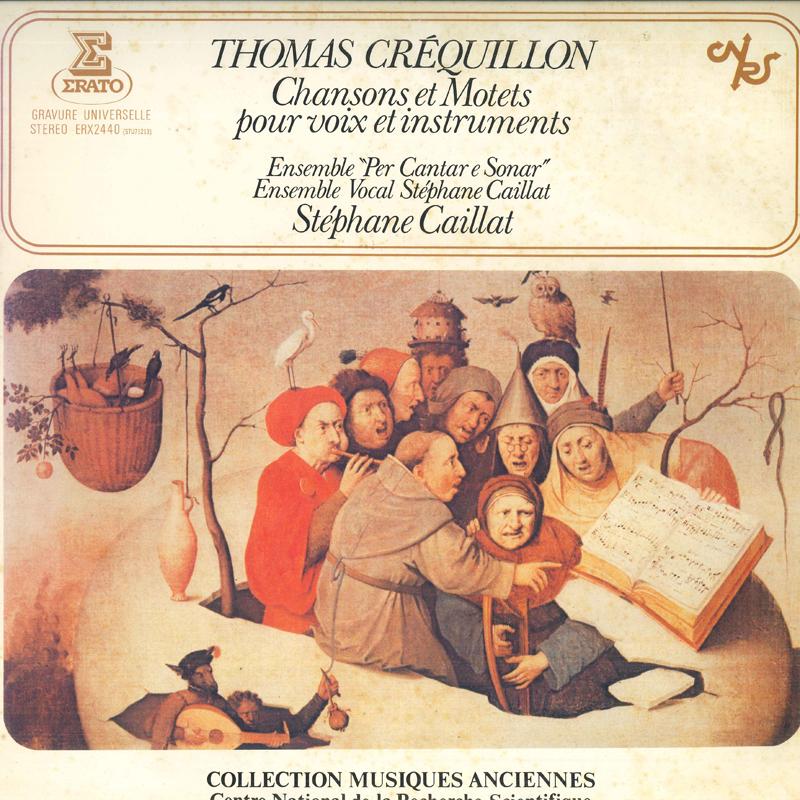 LP Record THOMAS CREQUILLON - ENSEMBLE PER CA - Chansons Et Motets Pour Voix Et Ins ERX2440PROMO ERATO Japan Classical Used
LP Record THOMAS CREQUILLON - ENSEMBLE PER CA - Chansons Et Motets Pour Voix Et Ins ERX2440PROMO ERATO Japan Classical Used