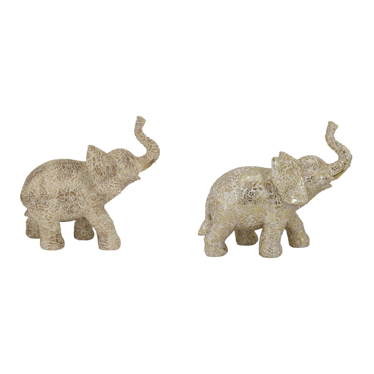 Декоративная статуэтка DKD Home Decor 22,7 x 11 x 20,8 см Слон Золотисто-Бежевый Колониальный стиль (2 единицы) TU прозрачный
Декоративная статуэтка DKD Home Decor 22,7 x 11 x 20,8 см Слон Золотисто-Бежевый Колониальный стиль (2 единицы) TU прозрачный