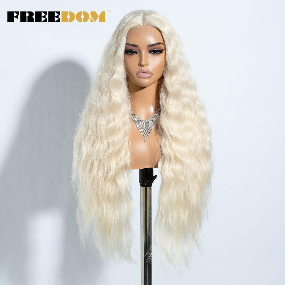 FREEDOM Synthetic Lace Front Wigs For Women Easy Wear Long Curly Wavy Ombre Blonde Ginger Lace Wigs Heat Resistant Cosplay Wigs (as the picture,30inches)
FREEDOM Synthetic Lace Front Wigs For Women Easy Wear Long Curly Wavy Ombre Blonde Ginger Lace Wigs Heat Resistant Cosplay Wigs (as the picture,30inches)