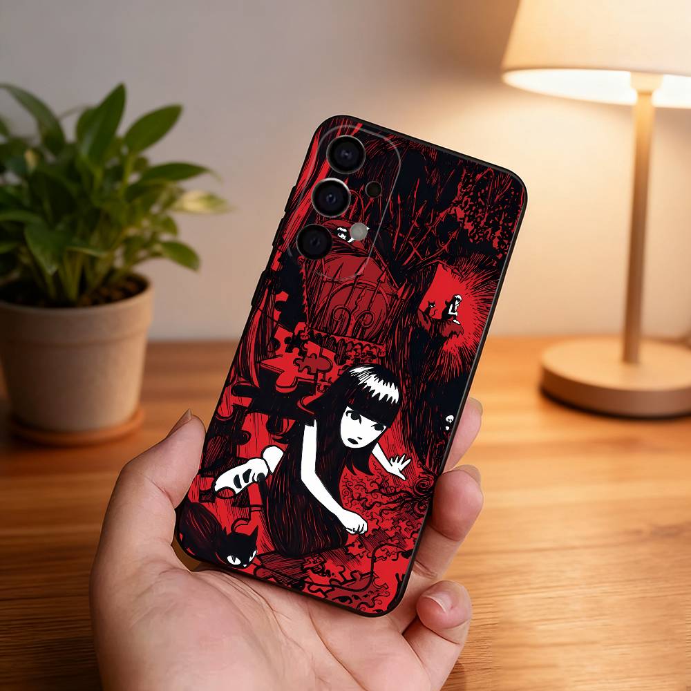E-Emily The Strange Black Cover Phone Case For Samsung S26,S25,S24,S21,S22,S23,S30,Ultra,S20,Plus,Fe,Lite,5G Samsung S21fe
E-Emily The Strange Black Cover Phone Case For Samsung S26,S25,S24,S21,S22,S23,S30,Ultra,S20,Plus,Fe,Lite,5G Samsung S21fe