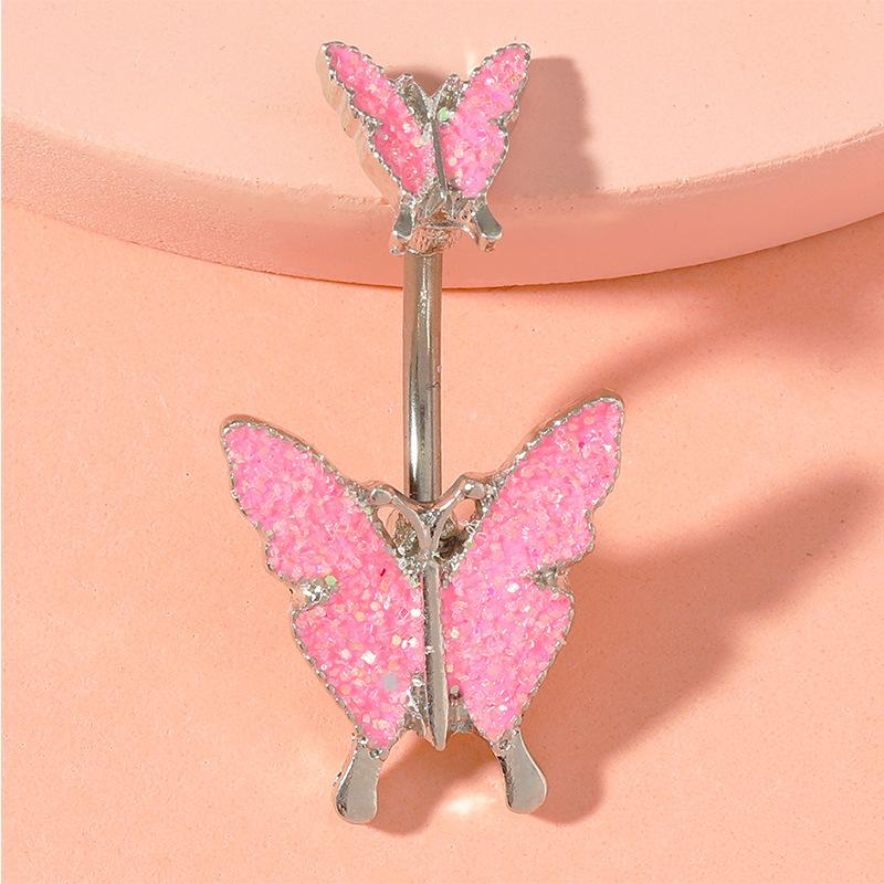 Кольцо в виде пупка с бабочкой, креативные украшения для пирсинга из эпоксидной смолы розовый
Кольцо в виде пупка с бабочкой, креативные украшения для пирсинга из эпоксидной смолы розовый