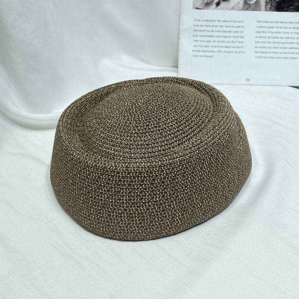 2026 Summer Paper Straw Beret Hat Fedora Sun Capwomen Hostess Pillbox Hat Millinery Fascinator Base Church Derby Party Beach Hat кавовий
2026 Summer Paper Straw Beret Hat Fedora Sun Capwomen Hostess Pillbox Hat Millinery Fascinator Base Church Derby Party Beach Hat кавовий