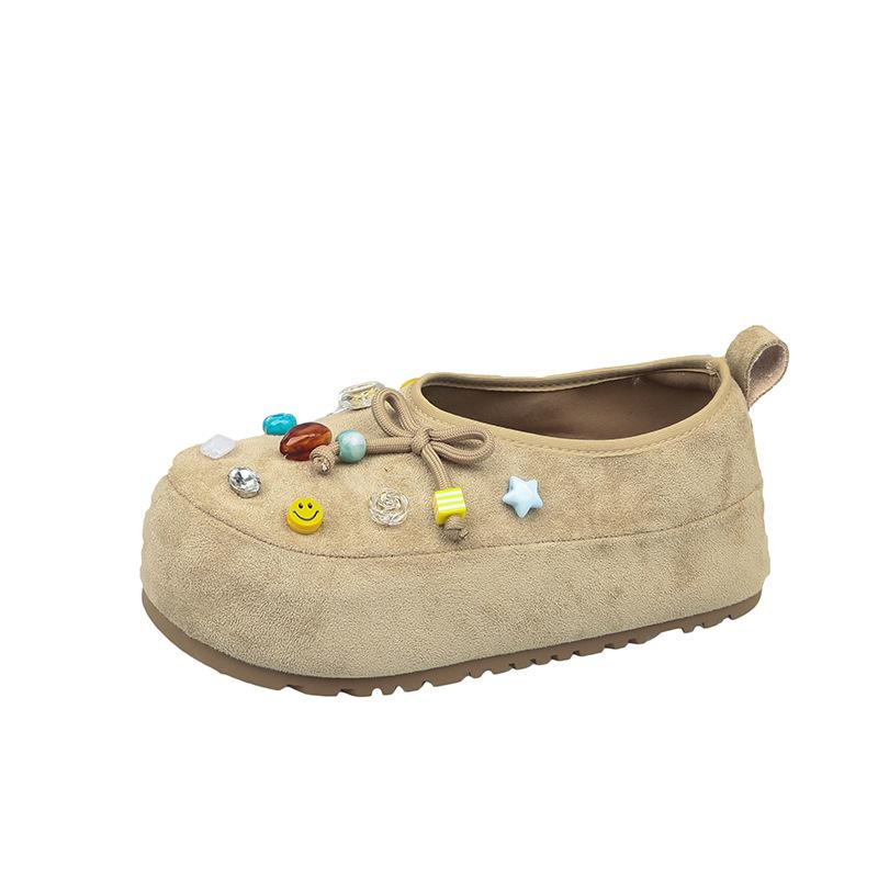 New Autumn Niche Design Sense Tassel Outer Wear One Pedal Sweet Cool Flat Bottom Inner Height Increasing Birkenstocks Single Shoes 35 хаки
New Autumn Niche Design Sense Tassel Outer Wear One Pedal Sweet Cool Flat Bottom Inner Height Increasing Birkenstocks Single Shoes 35 хаки