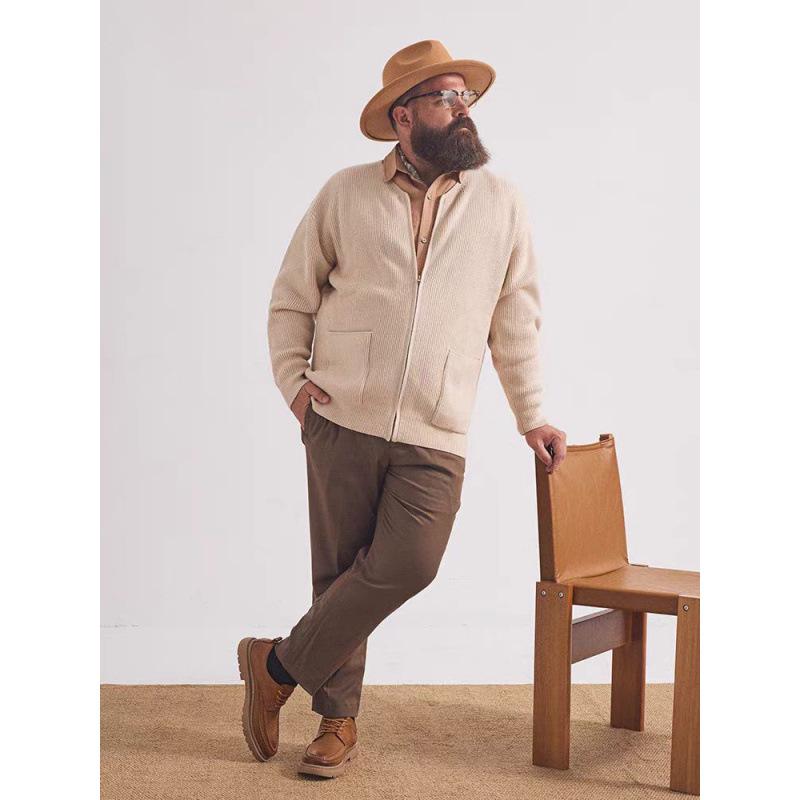 Men s High-Grade Wool Korean Zipper Cardigan - Casual Warm Knitted Sweater for Spring, Autumn, and Winter. XL темно-синього кольору
Men s High-Grade Wool Korean Zipper Cardigan - Casual Warm Knitted Sweater for Spring, Autumn, and Winter. XL темно-синього кольору