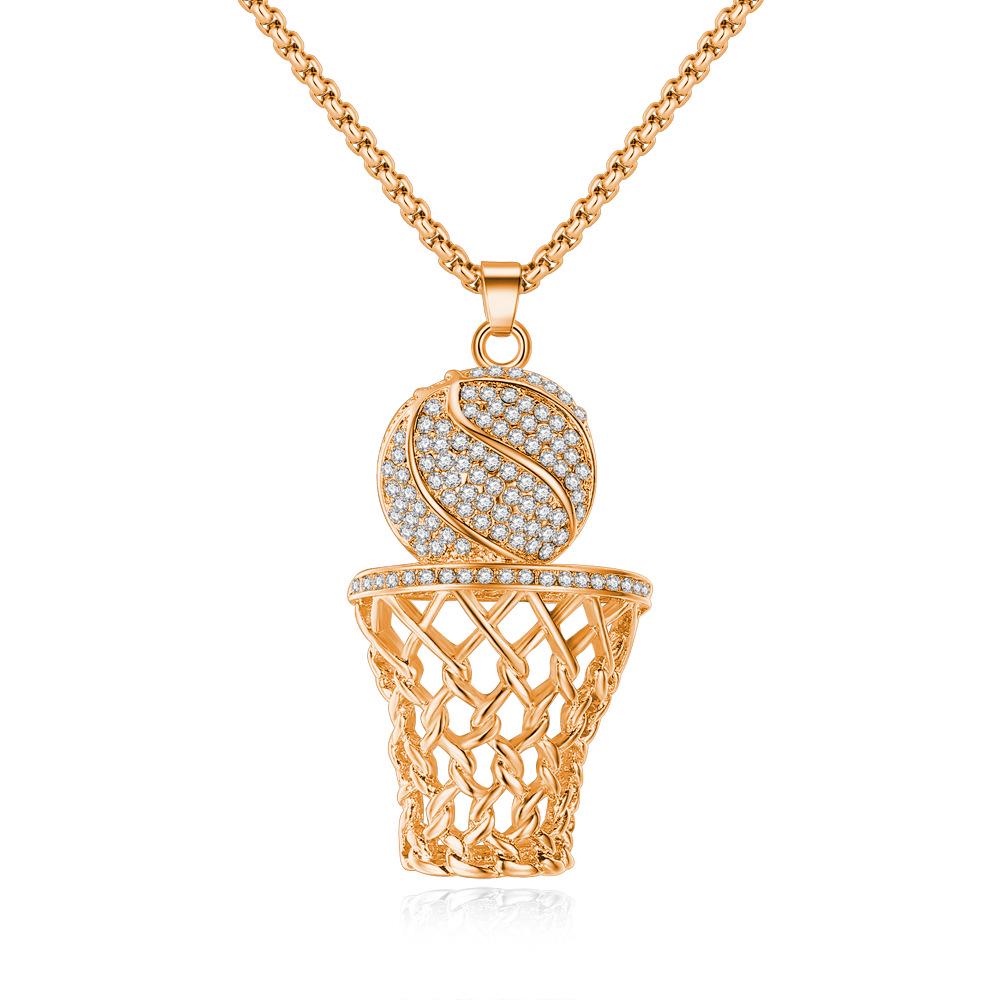 Креативное ожерелье, преувеличенные европейские и американские украшения, ожерелье с баскетбольной рамкой, атмосферный и персонализированный кулон с баскетбольной рамкой золотой
Креативное ожерелье, преувеличенные европейские и американские украшения, ожерелье с баскетбольной рамкой, атмосферный и персонализированный кулон с баскетбольной рамкой золотой