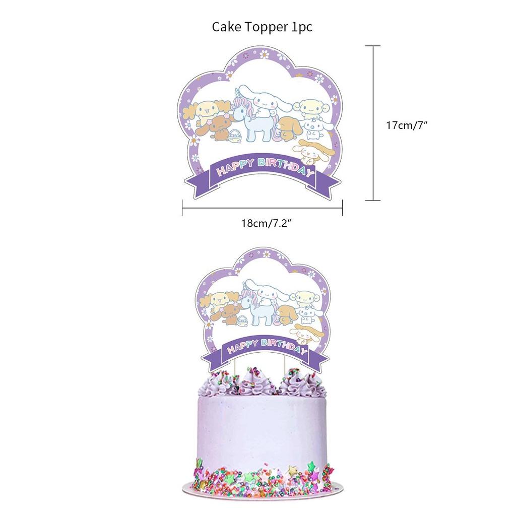 Cinnamonroll Themed Party Supplies Complete Decoration Package For Birthday Party Halloween Christmas And More! Big Toppers
Cinnamonroll Themed Party Supplies Complete Decoration Package For Birthday Party Halloween Christmas And More! Big Toppers