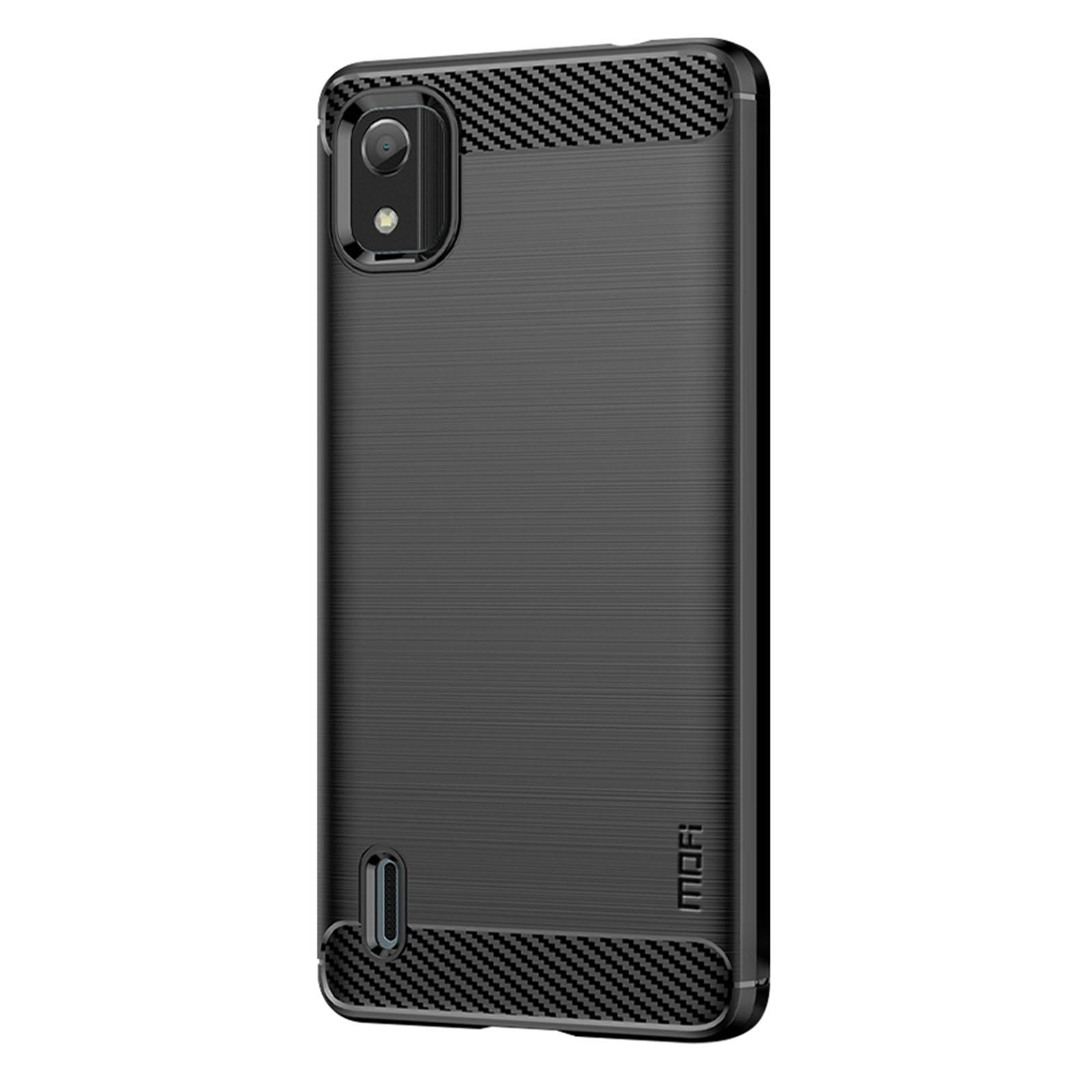 MOFI JK TPU Series-1 for Nokia C2 2nd Edition Brushed Surface Soft TPU Drop Protection Phone Case Carbon Fiber Phone Case Black
MOFI JK TPU Series-1 for Nokia C2 2nd Edition Brushed Surface Soft TPU Drop Protection Phone Case Carbon Fiber Phone Case Black