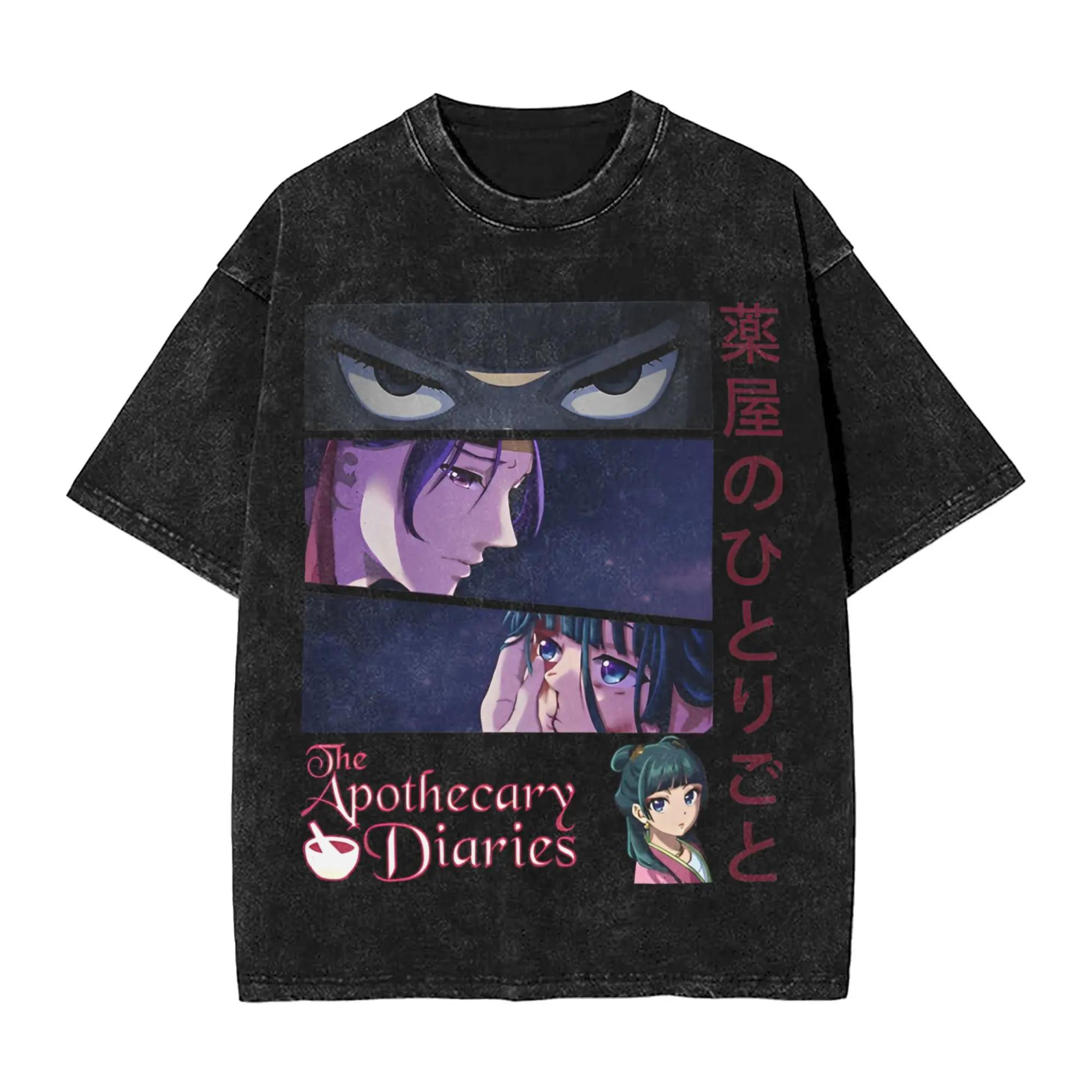 The Apothecary Diaries Anime T-shirt Men Women Clothing Maomao Vintage Washed T Shirt Summer Short Sleeve Cotton Tees Tops S чёрный
The Apothecary Diaries Anime T-shirt Men Women Clothing Maomao Vintage Washed T Shirt Summer Short Sleeve Cotton Tees Tops S чёрный