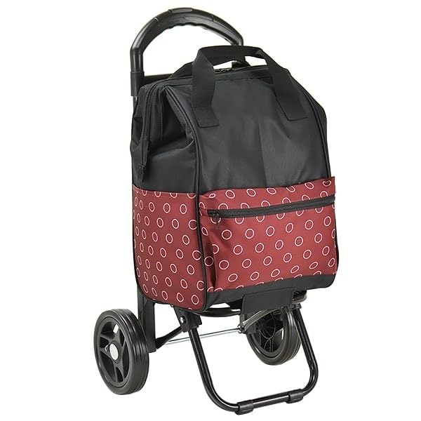 Shopping Cart Shopping Carrier Shopping Cart 2 Wheels Shopping Leisure Foldable Height Adjustable VALENTINO VISCANI Men s KBN15186-09 Black/Red
Shopping Cart Shopping Carrier Shopping Cart 2 Wheels Shopping Leisure Foldable Height Adjustable VALENTINO VISCANI Men s KBN15186-09 Black/Red