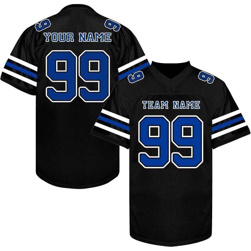 Custom Football Jersey Personalized Logo Name Number Practice Shirt Stitched Sports Uniform Gift for Football Party S
Custom Football Jersey Personalized Logo Name Number Practice Shirt Stitched Sports Uniform Gift for Football Party S