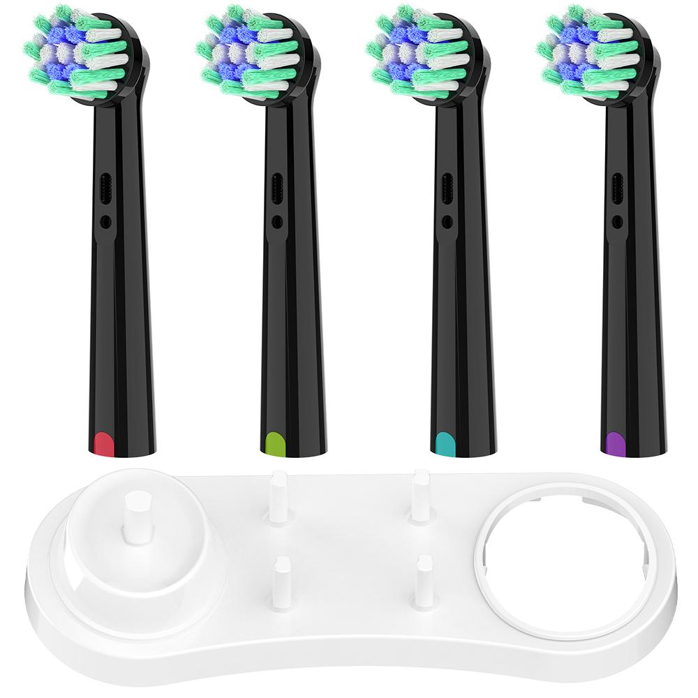 Replacement Cross Action Brush Heads and Toothbrush Head Holder Stand Charger Base, Compatible with Oral B Electric Toothbrushes
Replacement Cross Action Brush Heads and Toothbrush Head Holder Stand Charger Base, Compatible with Oral B Electric Toothbrushes