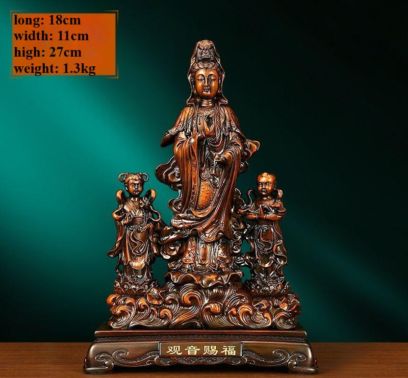 Bless The Statue of Empress Guanyin Ornaments Guanyin Bodhisattva Crafts Household Gifts
Bless The Statue of Empress Guanyin Ornaments Guanyin Bodhisattva Crafts Household Gifts