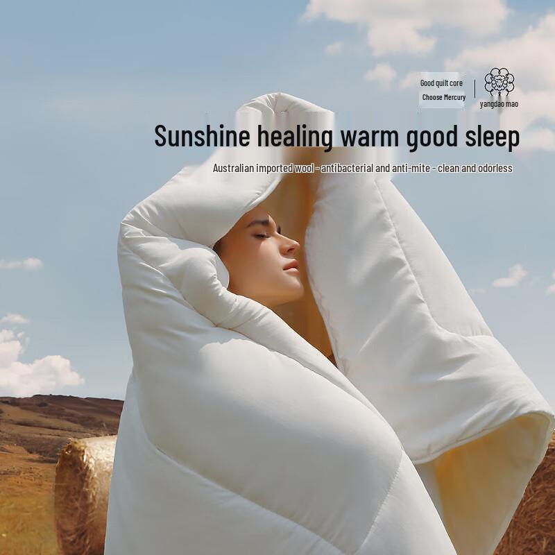 Mercury Home Textiles Anti-Mite Australian Wool Winter Quilt
Mercury Home Textiles Anti-Mite Australian Wool Winter Quilt