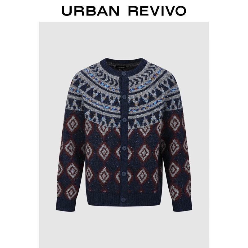 Men s Retro Color-block Fair Isle Button-Up Knit Cardigan XS
Men s Retro Color-block Fair Isle Button-Up Knit Cardigan XS