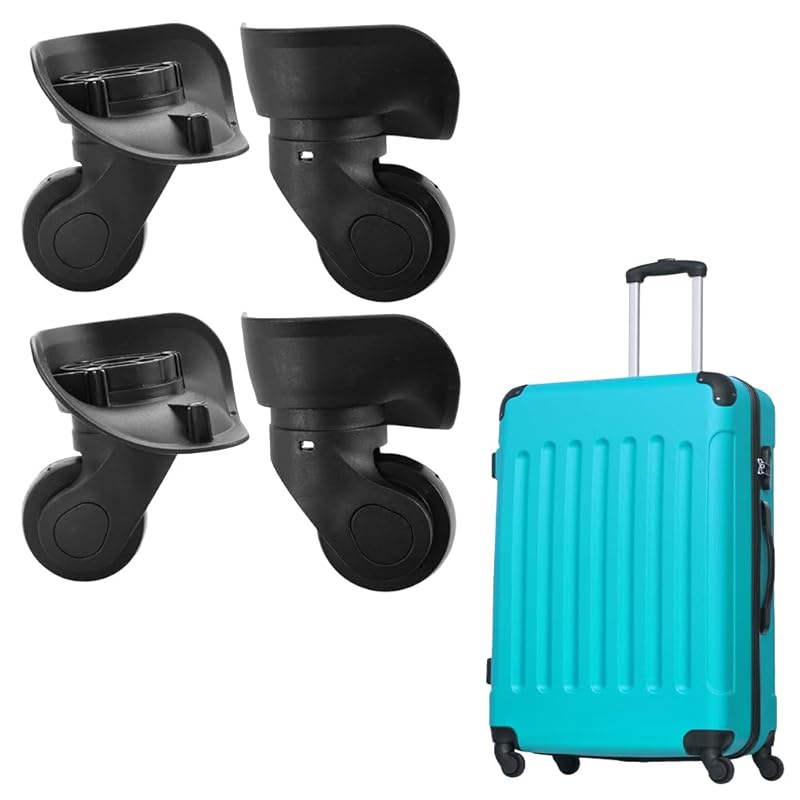 suitcase casters 4 pieces 360° rotation maintenance Easy installation for replacement versatility trip
suitcase casters 4 pieces 360° rotation maintenance Easy installation for replacement versatility trip