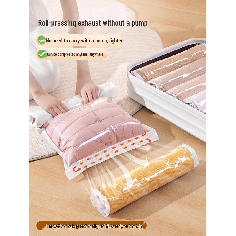 Mi Ling Hand Roll Travel Vacuum Compression Bags
Mi Ling Hand Roll Travel Vacuum Compression Bags