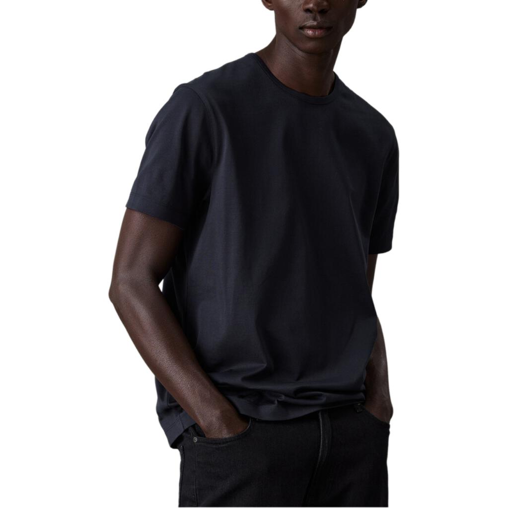 Calvin Klein Minimalist Comfortable Versatile Casual Crew Neck Short Sleeve T-Shirt Men Tops Ocean-Blue 40EM281-NJW S
Calvin Klein Minimalist Comfortable Versatile Casual Crew Neck Short Sleeve T-Shirt Men Tops Ocean-Blue 40EM281-NJW S