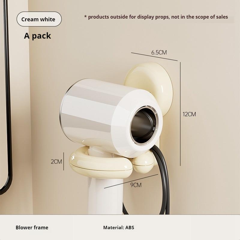 Wall-mounted Hairdryer Bracket Household Bathroom Bathroom No Punching Suction Cup Hair Dryer Storage Rack Bathroom Accessories
Wall-mounted Hairdryer Bracket Household Bathroom Bathroom No Punching Suction Cup Hair Dryer Storage Rack Bathroom Accessories