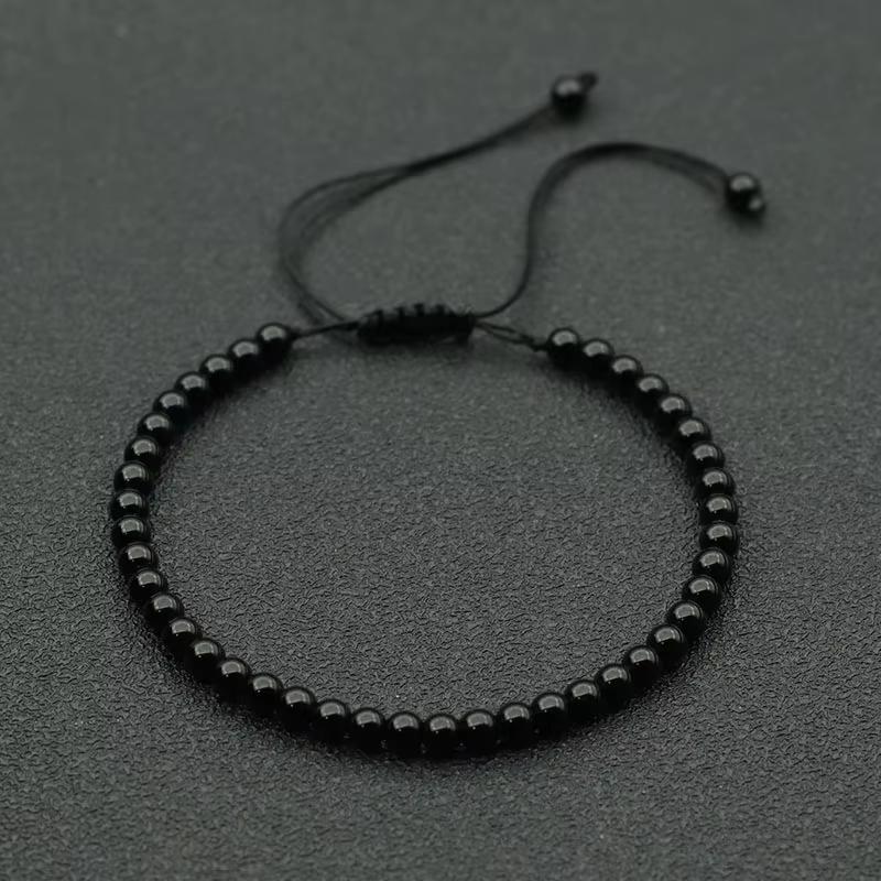 Fashion 4mm Natural Stone Bracelet Men Women Handmade Braided Adjustable Braclet Small Tiger Eyes Howlite Agates Beads Braslet онікс
Fashion 4mm Natural Stone Bracelet Men Women Handmade Braided Adjustable Braclet Small Tiger Eyes Howlite Agates Beads Braslet онікс